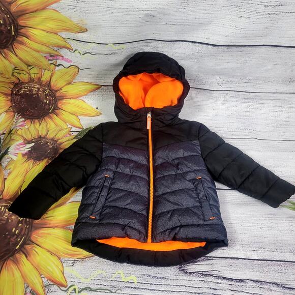 Healthtex Infant Boy's Winter Puffer Coat 12mo - Picture 2 of 9